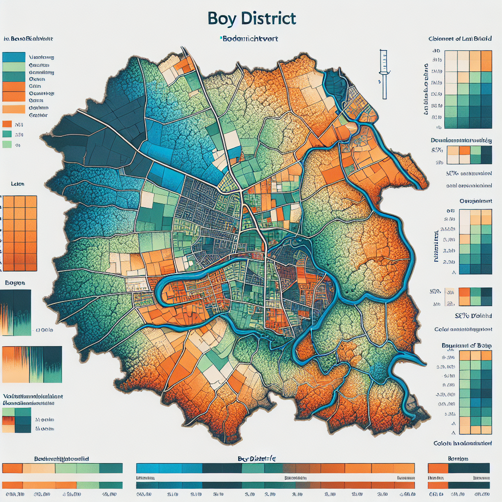 Bodenrichtwert-Entwicklung in Bottrop Boy vs. andere Stadtteile.